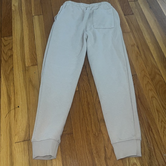Jordan boys tan sweatpants- worn once - Picture 2 of 3
